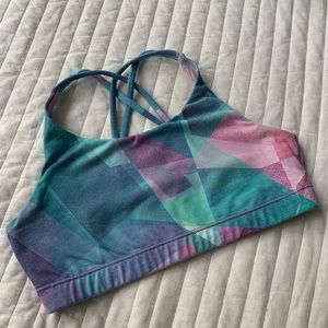 ATHLETA Girl Printed Upbeat Bra